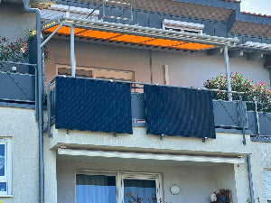 Balkonkraftwerk Montiert